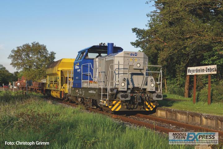 Piko 52672 Diesellok Vossloh G6 EVB VI MTU + DSS PluX22