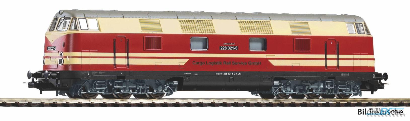 Piko 52717 Diesellok BR 228 Cargo Logistic Rail VI + DSS 8pol.