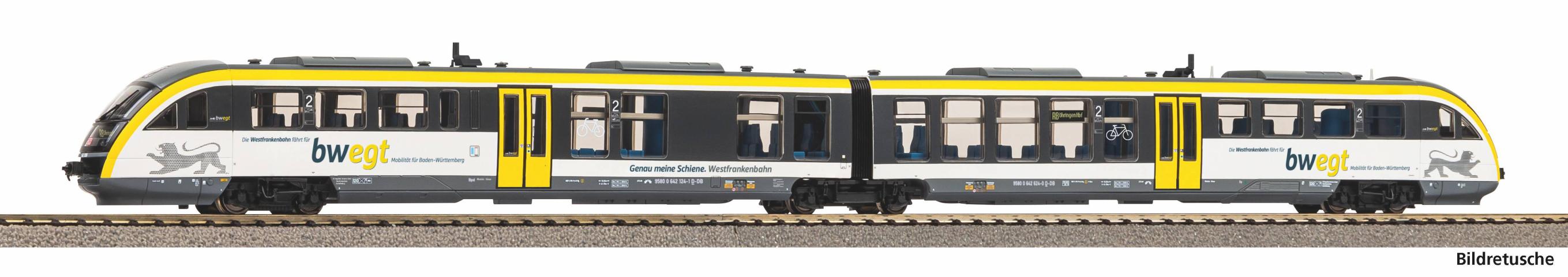 Piko 52981 ~Dieseltriebwg./Sound Desiro bwegt DB AG VI + 8pol. Dec.
