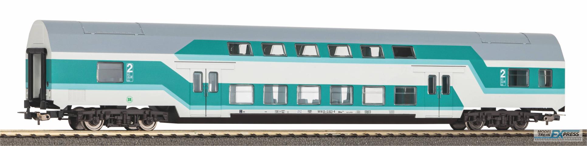 Piko 53116 Doppelstocksitzwg. DBuz 747.3 mintgrün DR IV