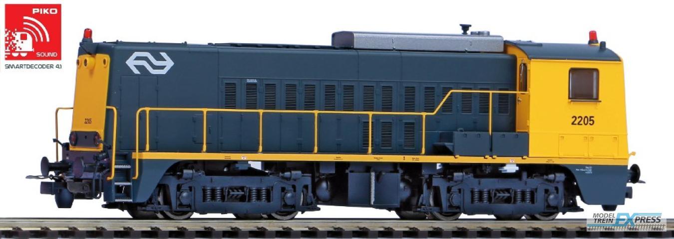 Piko 55903 ~XP-Diesellok Rh 2200 NS gelb-grau IV + PluX22 Dec.