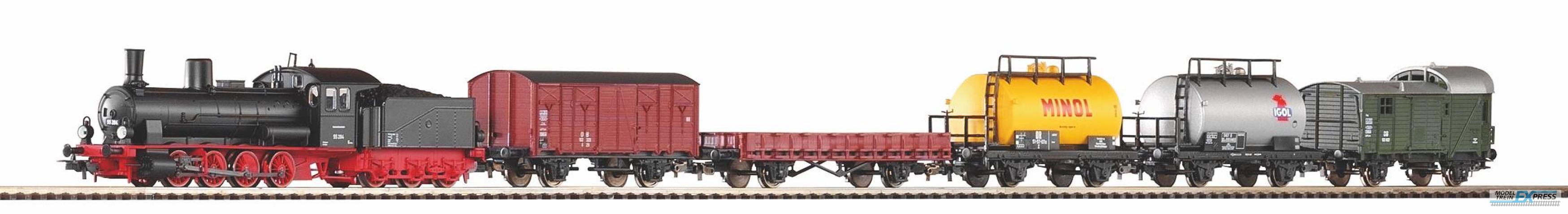 Piko 57123 S-Set Güterzug Dampflok G7 + 5 Wg. A-Gleis & B III