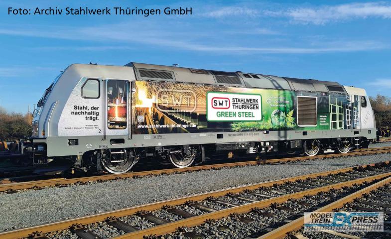 Piko 57345 ~Diesellok Traxx Stahlwerk Thüringen VI + PluX22 Dec.