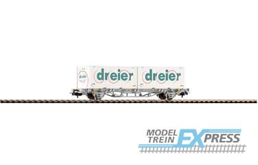 Piko 57785 Containertrgwg. "DREIER" SBB VI 2x20"