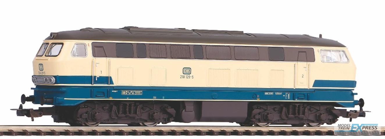 Piko 57803 ~Diesellok BR 218 DB beige-blau IV + 8pol. Dec. mfx-fähig
