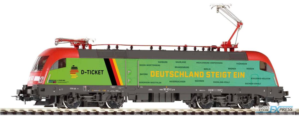 Piko 57827 ~E-Lok Taurus Deutschland-Ticket DB AG VI + PluX22 Dec.
