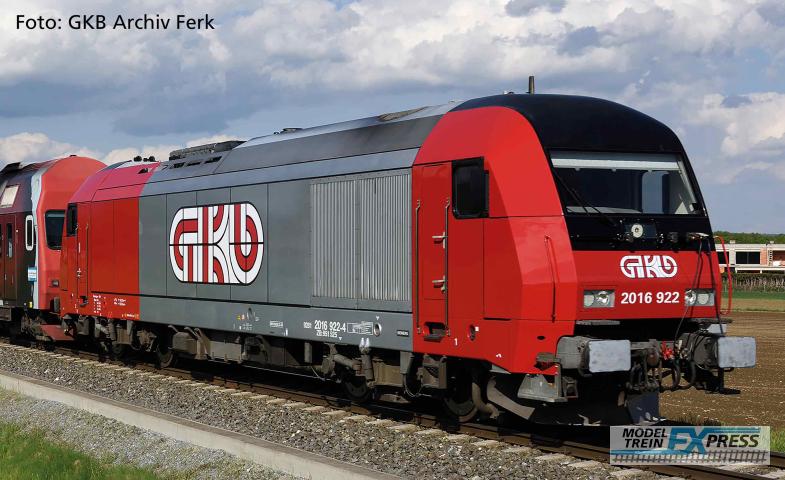 Piko 57899 ~Diesellok Rh 2016 GKB VI + PluX22 Dec.