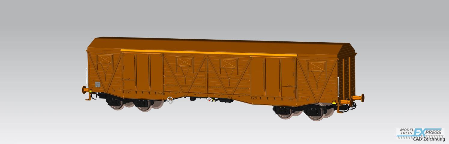 Piko 58474 Großraumgüterwg. 401Ka PKP V