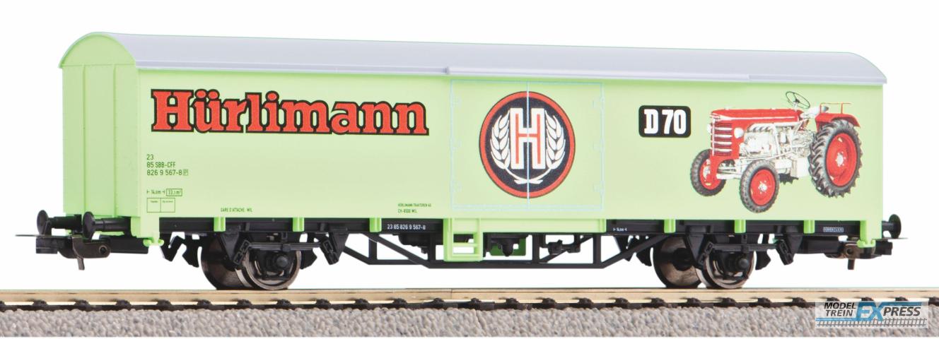 Piko 58799 Ged. Güterwgn Starke Marken Hürlimann Traktoren SBB VI