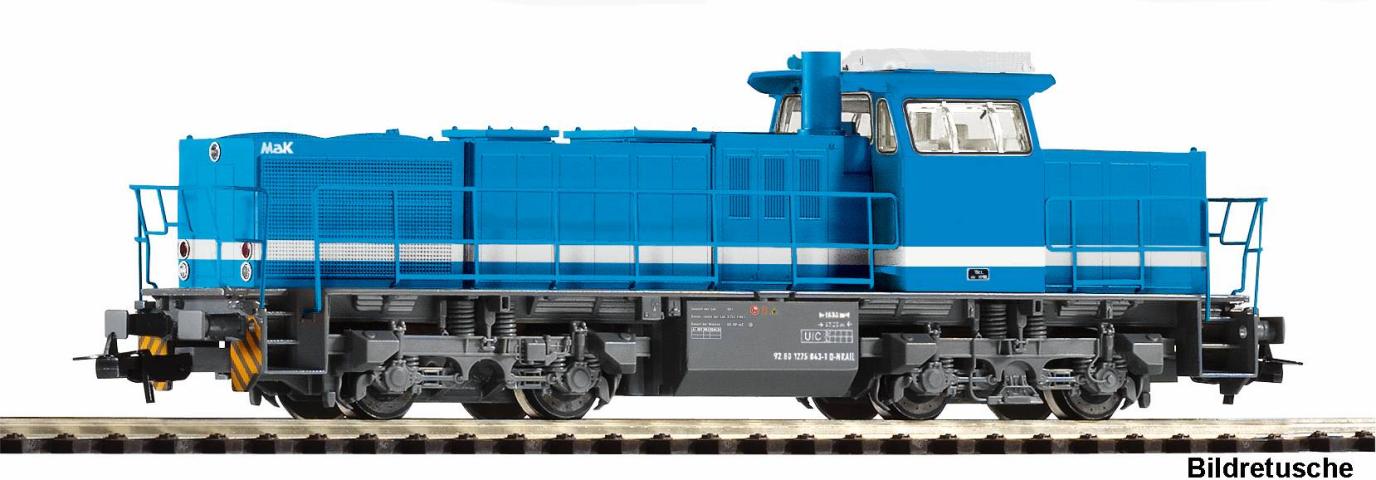 Piko 59371 Diesellok/Sound G1206 blau/weiß Northrail VI + 8pol. Dec.
