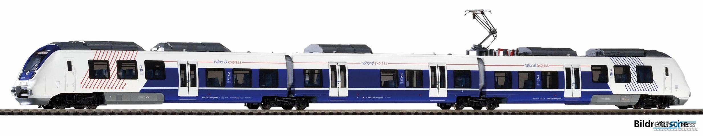 Piko 59518 E-Triebzug/Sound BR 442 national express VI + 8pol. Dec.