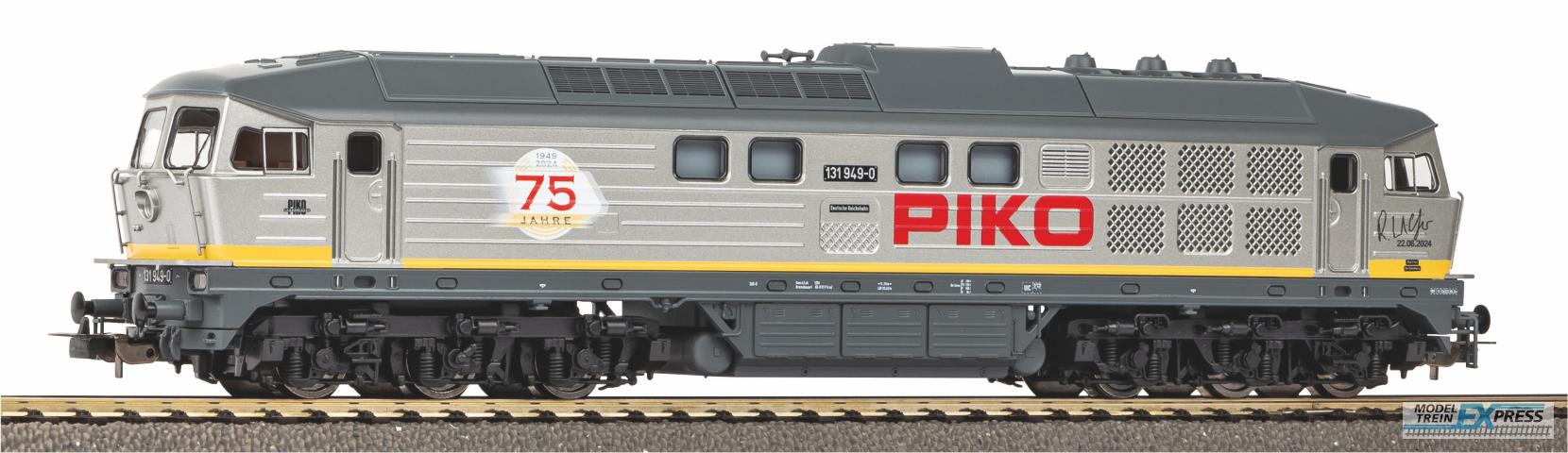 Piko 59761 Diesellok BR 131 PIKO Jubiläum + DSS PluX22