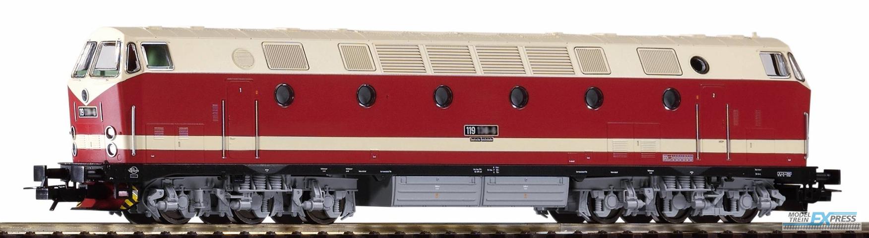 Piko 59942 Diesellok BR 119 DR IV Licht unten + DSS 8pol.