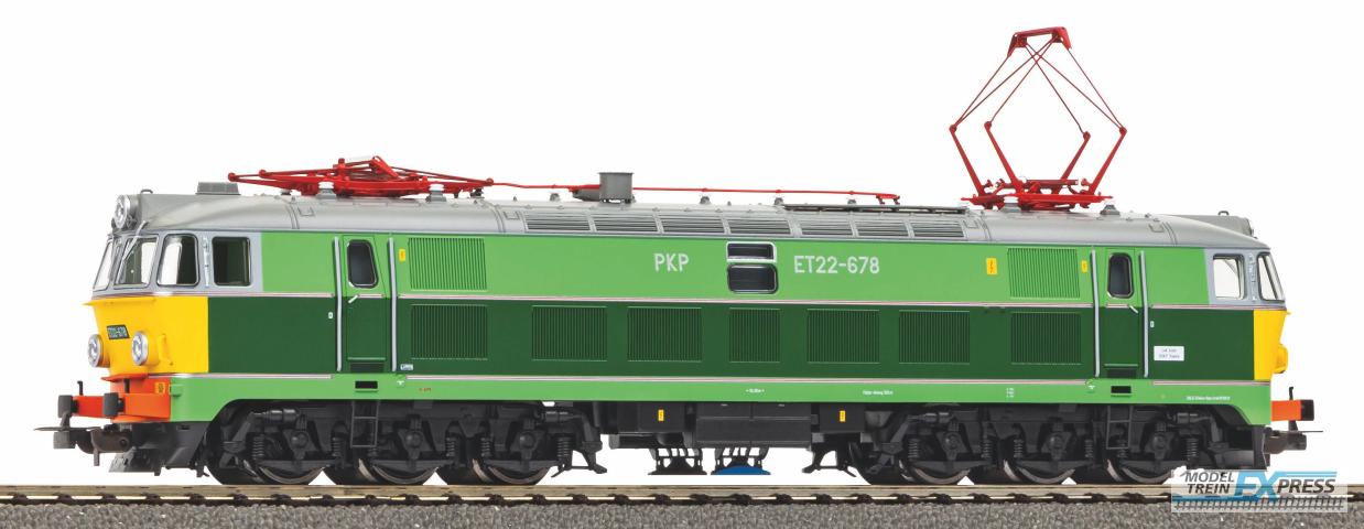 Piko 96342 E-Lok/Sound ET22 PKP + PluX22 Dec.