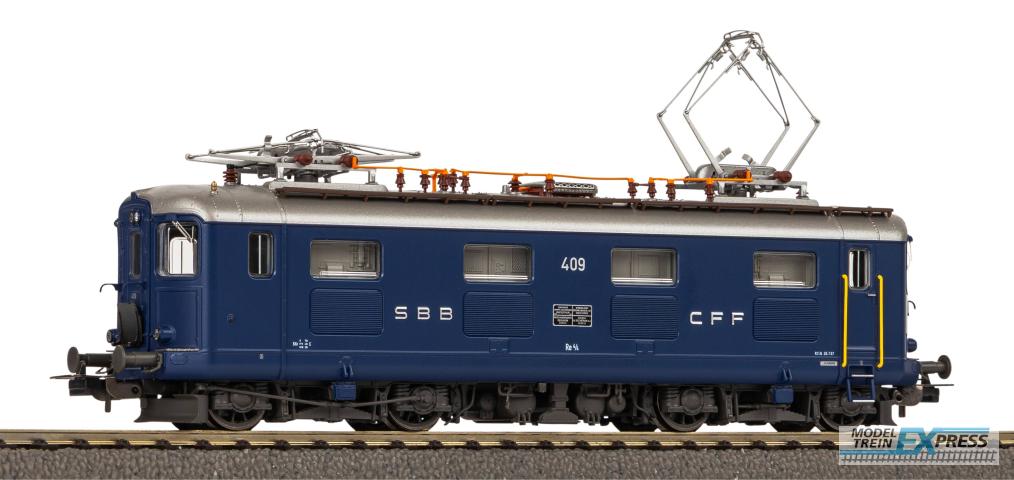 Piko 96892 E-Lok Re 4/4 I 409 blau SBB III + DSS PluX22