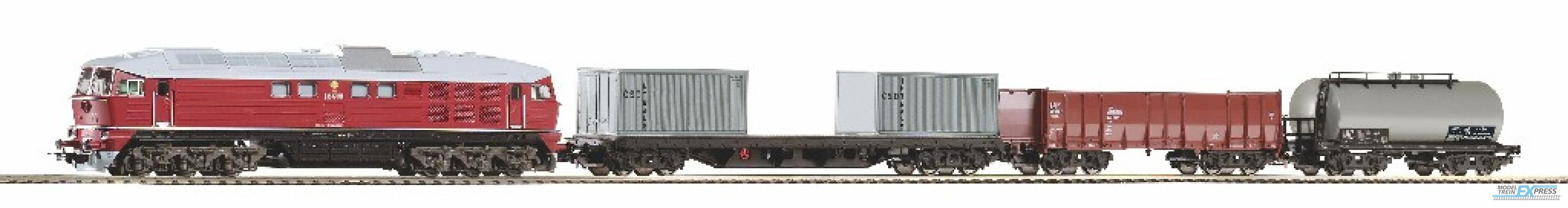 Piko 97935 S-Set CSD Güterzug BR 130 + 3 Wg. A-Gleis & B IV
