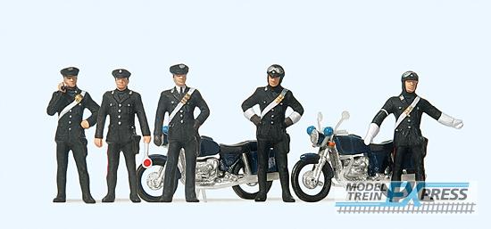 Preiser 10175 Carabinieri, 2 Motorräder