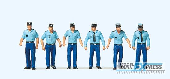 Preiser 10341 Polizisten in Sommeruniform,