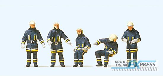 Preiser 10487 Feuerwehrmänner in moderner E