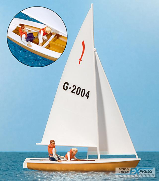 Preiser 10681 Segler (4). Segelboot "Korsar"