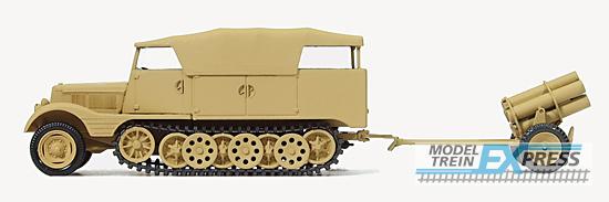 Preiser 16583 Schwerer Nebelkraftwagen (SdKfz 11/5) mit 21 cm Nebelwerfer. Deutsches Reich