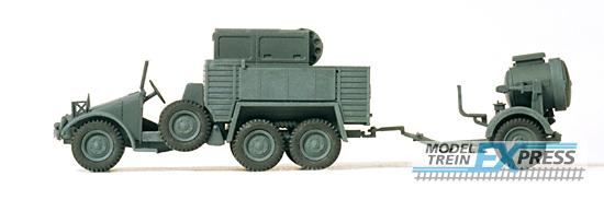 Preiser 16584 Scheinwerferkw KFZ 83. Krupp. Generator. DR 1939-45