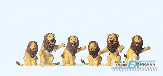 Preiser 20381 Sitzende Löwengruppe