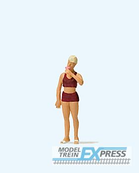 Preiser 28163 Frau mit Eis