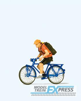 Preiser 28175 Fahrradkurier