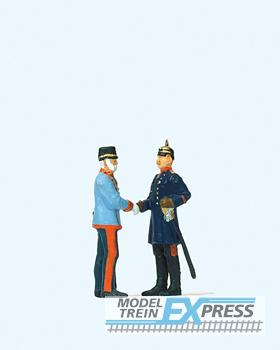 Preiser 29085 Kaiser Wilhelm II und Kaiser Franz Joseph
