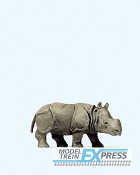 Preiser 29503 Junges indisches Panzernashorn