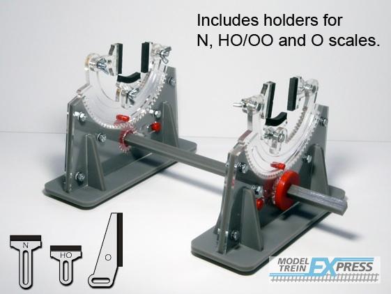 Proses LB902 Multi Angle Rotating Loco Cradle for n, HO, OO, N Scales