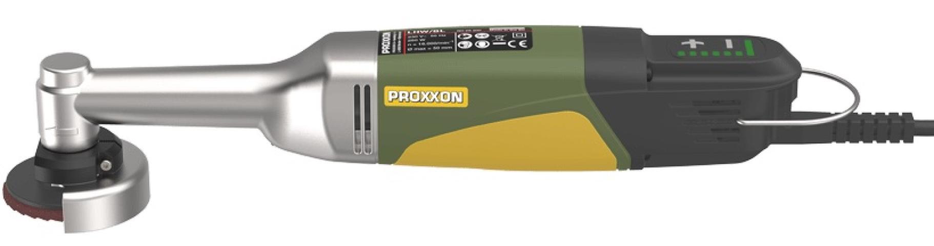 Proxxon 29202 LONGNECK ANGLE GRINDER LHW/BL, BRUSHLESS, IN CARDBOARD BOX