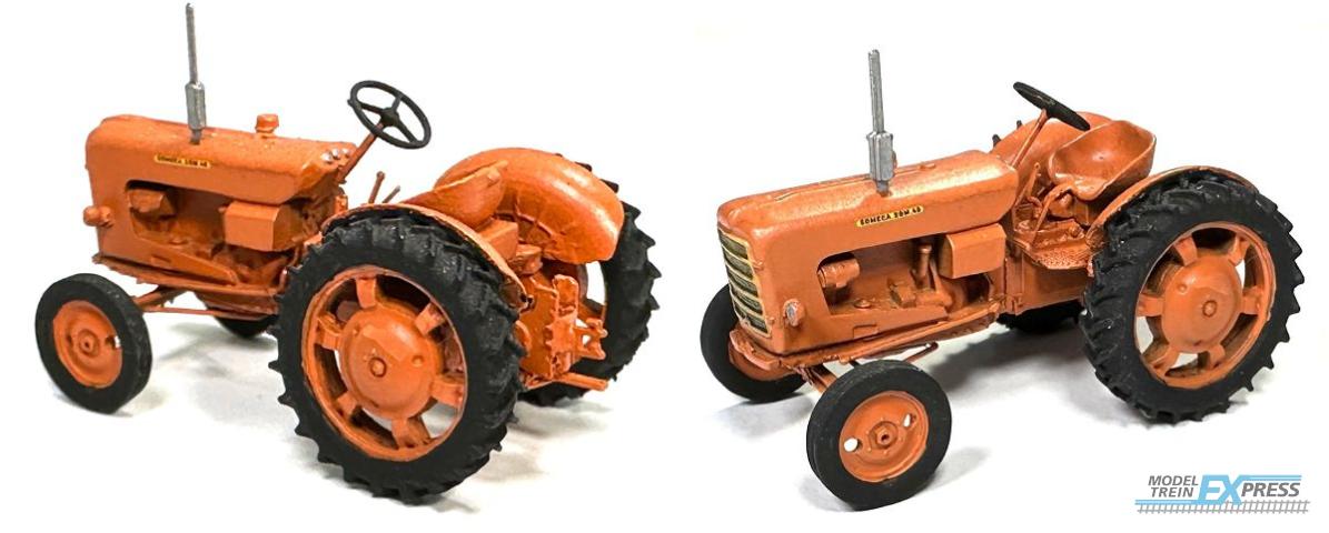 REE models BA-007 Tracteur SOMECA SOM40 Orange et Vert Roue 36'
