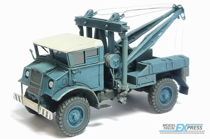 REE models CB-055 Tow truck CHEVROLET 3T (Whiet and Blue)