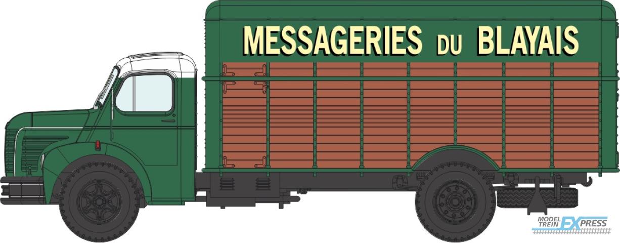 REE models CB-118 Berliet GLC 6 Truck Wood Cargo "MESSAGERIE du BLAYAIS"
