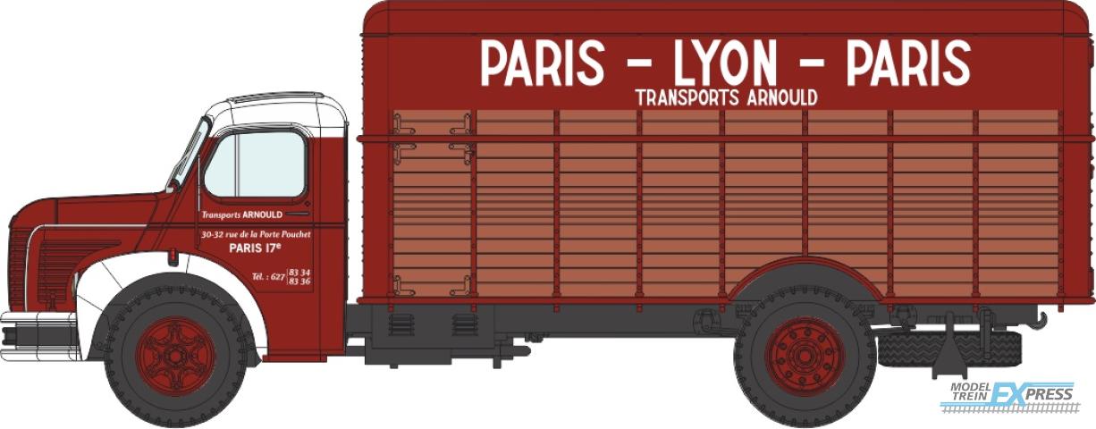 REE models CB-119 Berliet GLC 6 Truck Wood Cargos "TRANSPORT ARNOUD"