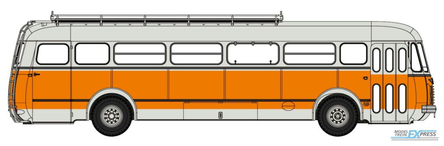 REE models CB-122 BUS R4190 Orange and Grey - Transport Méresse - Iwuy (59)