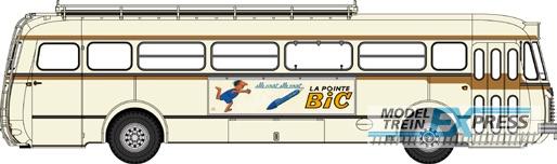 REE models CB-134 BUS R4190 brown and cream - CEA Uniroute (75) - Publicity ? BIC ?
