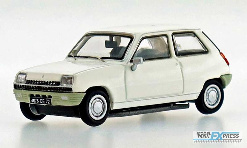REE models CB-142 CAR - Renault R5 TL 1972 - WHITE