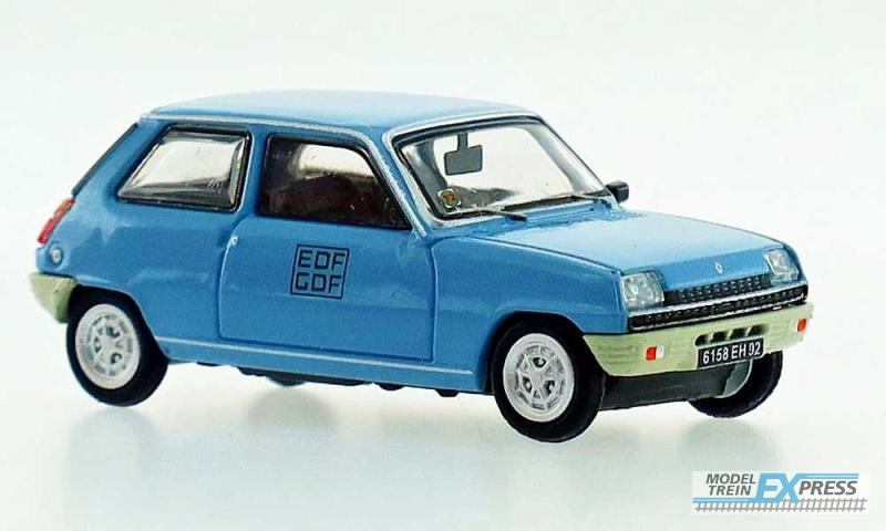 REE models CB-147 CAR - Renault R5 TL 1972 - SKY BLUE "EDF"