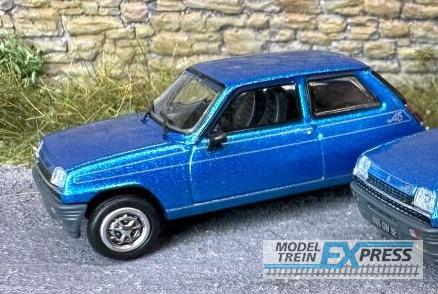 REE models CB-161 CAR - Renault R5 ALPINE 1976 - BLEUE Métal Alpine
