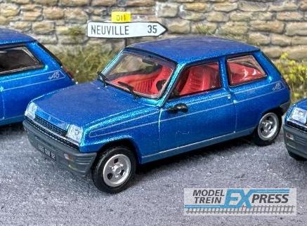REE models CB-163 CAR - Renault R5 ALPINE 1978 Type 2 - BLEUE