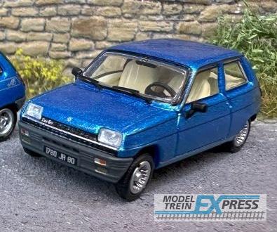 REE models CB-166 CAR - Renault R5 ALPINE Turbo 1981 - BLEUE