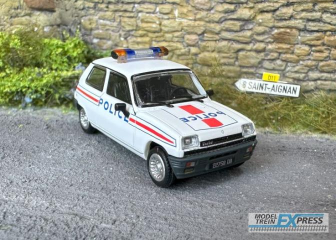 REE models CB-167 CAR - Renault R5 ALPINE Turbo 1981 - POLICE