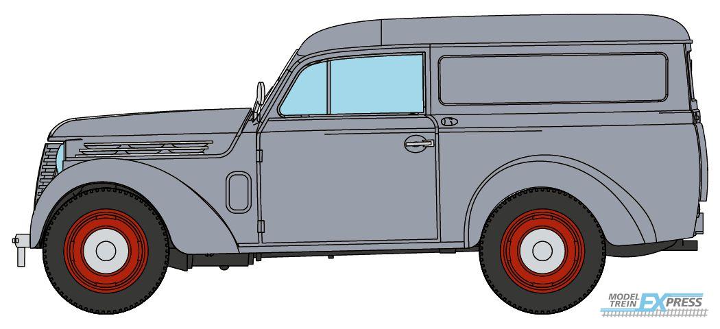 REE models CB-170 CAR - Renault JUVAQUATRE panel van grey