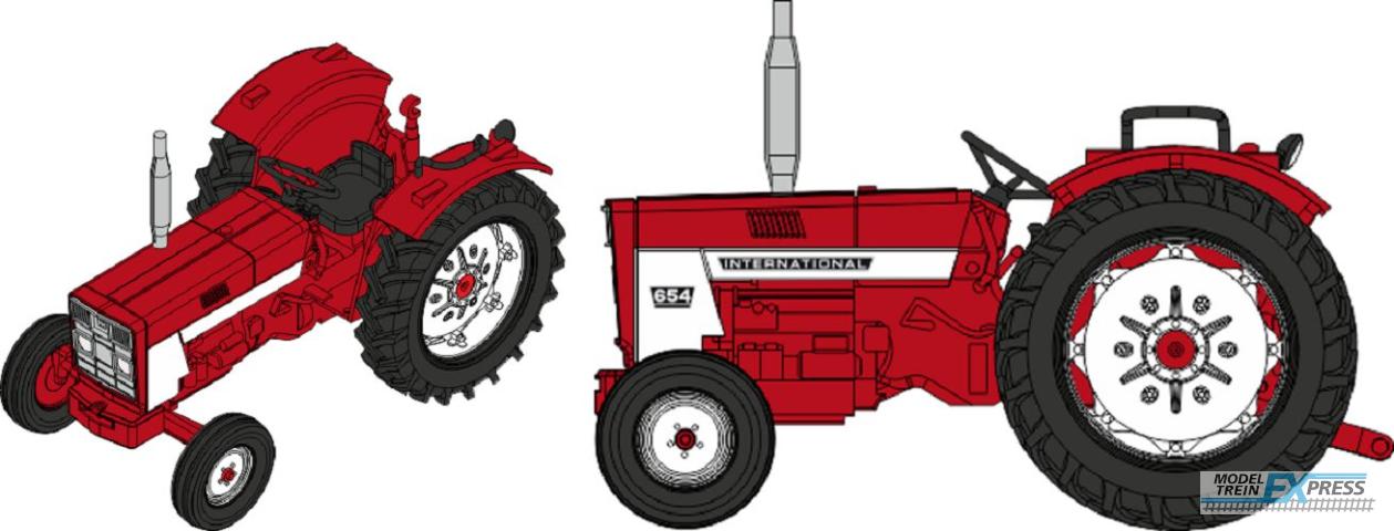 REE models CB-181 Tracteur INTERNATIONAL HI 654