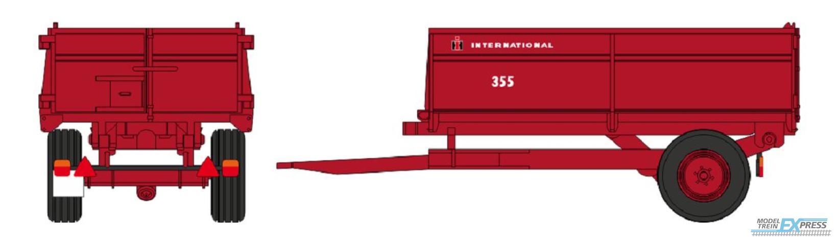 REE models CB-186 Remorque INTERNATIONAL HI 355T (5,5 t) - Benne basculante