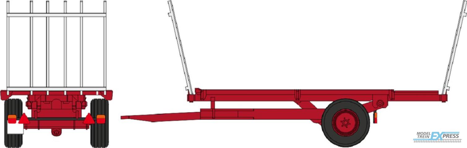 REE models CB-187 Remorque INTERNATIONAL HI 355T (5,5 t) - Plateau pour fourrage