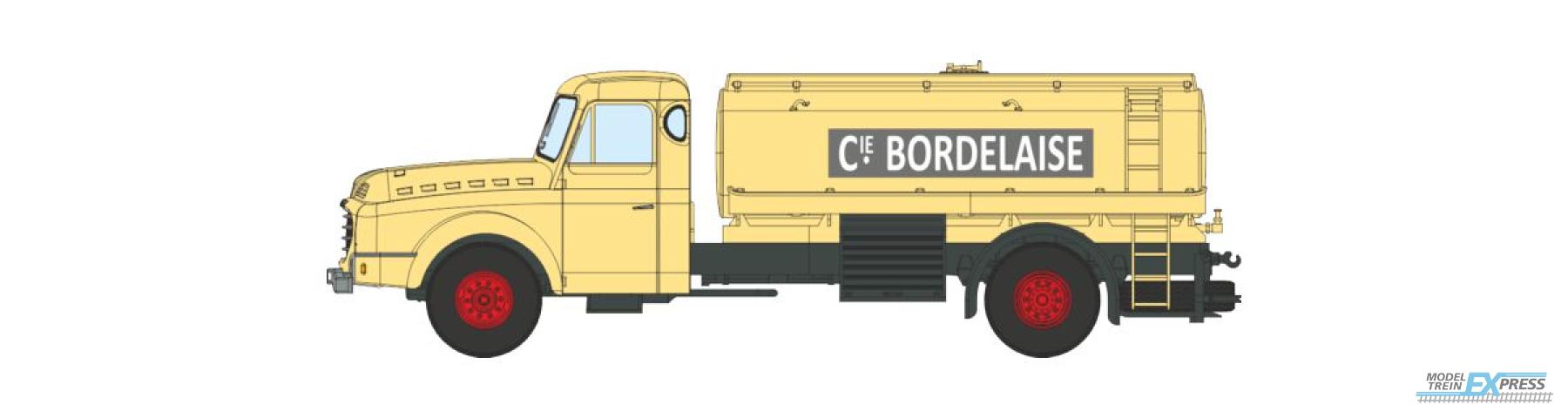 REE models CB-200 Camion Willeme Citerne 1 dôme « Cie BORDELAISE »